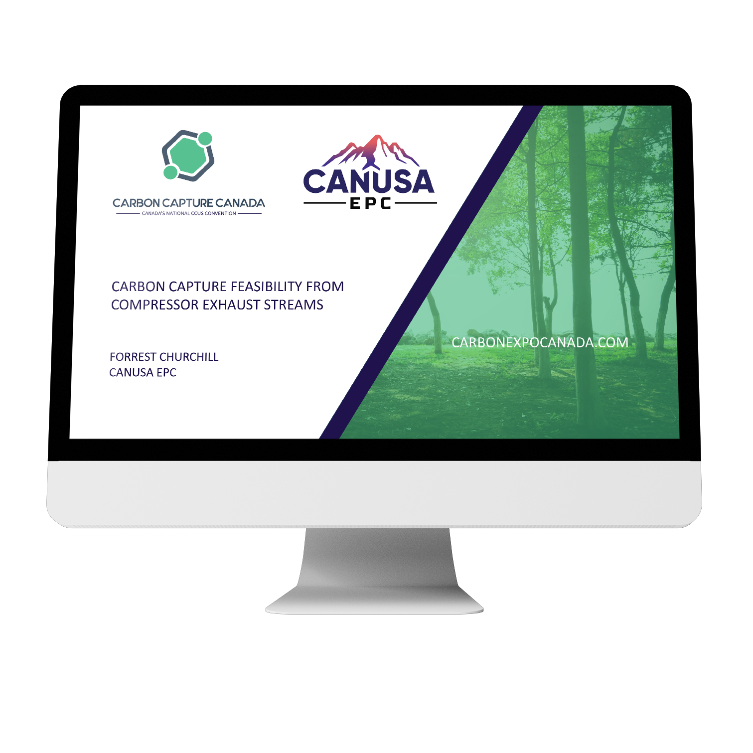 Carbon Capture Feasibility From Compressor Exhaust Streams